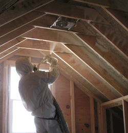 Lakewood CO attic spray foam insulation