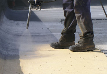 Coating systems over Lakewood spray foam roof systems